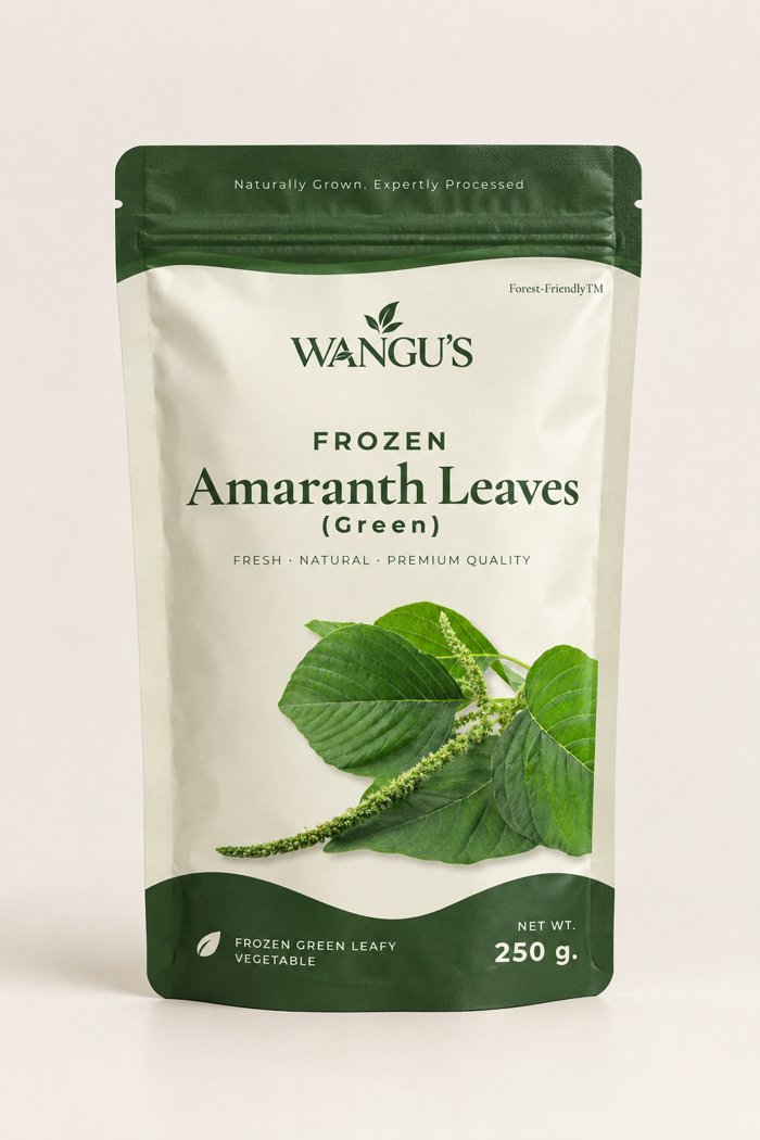 Frozen Amaranth Leaves